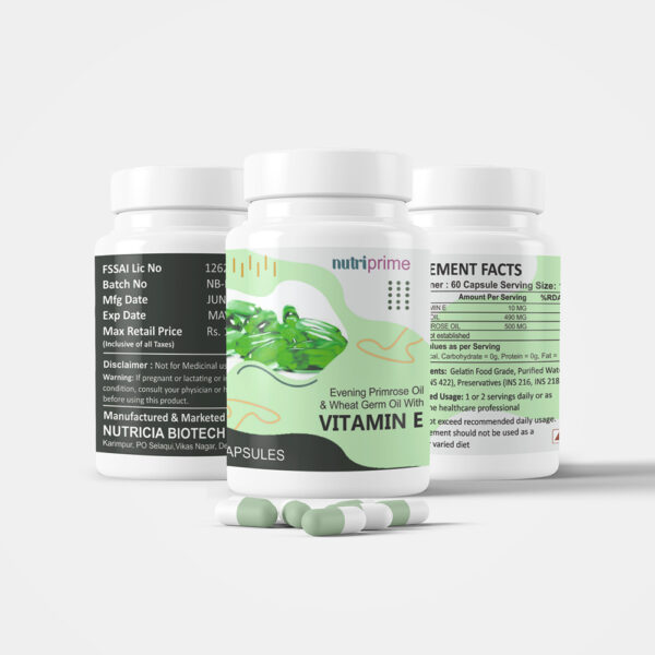 EVENING PRIMROSE OIL WITH VITAMIN E - Image 4